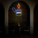 Zippo Neon Sign - Reels Custom